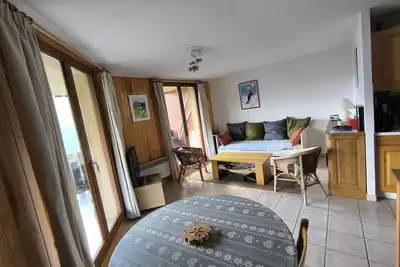 Image de 3 pièces pour 5 personnes à Châtel avec parking et animaux admis