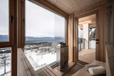 Image de Appartement 'Leitnerhof Coelestis' avec vue sur la montagne, balcon et Wi-Fi