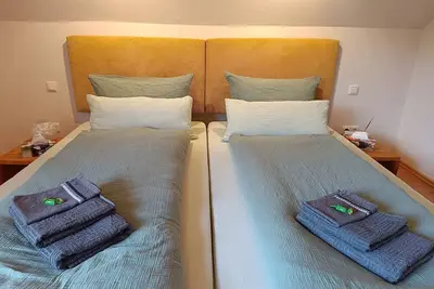 Image de Stylish vacation apartment with barrel sauna in the countryside