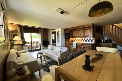 Image de Situé au pied des pistes de Morillon 1100