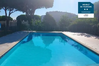 Bel Appt avec piscine proche plage