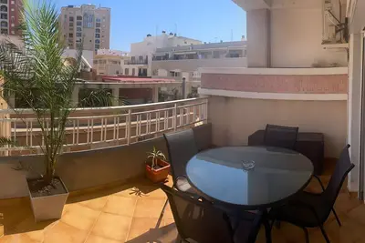 Image de Appartement 'Junto Playa' avec terrasse privée, Wi-Fi et climatisation