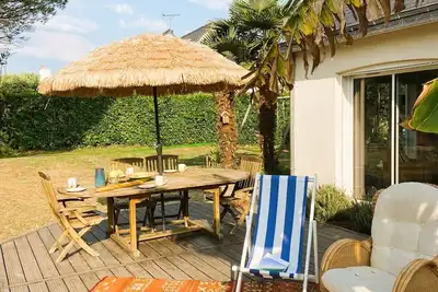 Image de Oasis familial, proche plage, grand jardin, 4 chbrs, 2 sdb