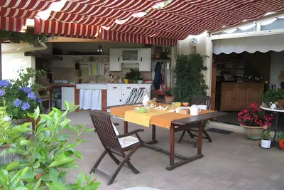Image de Chambre d'hôtes 'Petite Suite Douillette' avec balcon, Wi-Fi et climatisation