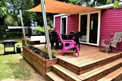 Image de Mobile-Home Grand Charme Clim / Tv / Plancha Gaz 4 à 6 personnes - 4 pers. inclus dans le tarif