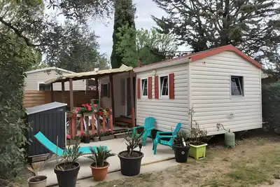 Image de Location mobil-home camping les amandiers