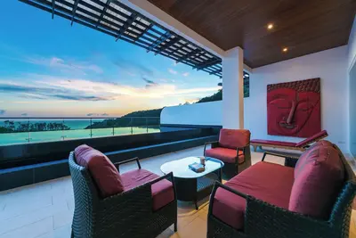 Image de Stylish 3br Villa with Private Pool & Sea Views, 5 Mins to Kamala Beach