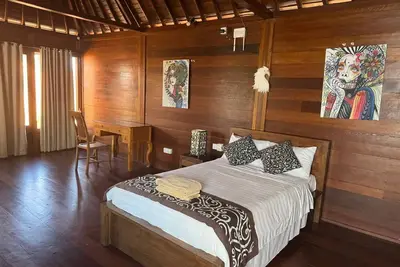 Image de Enchanting wooden house with Ac in Ubud for a relaxing getaway