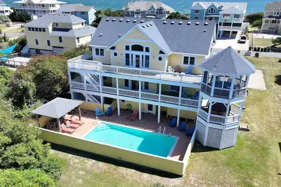 Image de Semi-Oceanfront, Priv Pool, Hot Tub, Elev, Rec Rm-Wl980, Obx Beach Bliss
