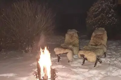 Image de Stylish vacation apartment with barrel sauna in the countryside