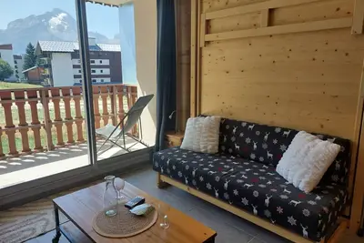 Image de Studio 28m² 4 pers, sauna, pied des pistes