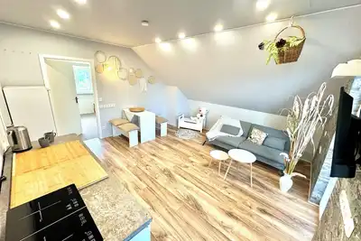 Image de Bright, large vacation apartment with balcony & air conditioning on Langer See in Prieros