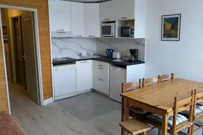 Image de 200m du centre station, 4ème étage, télévision, casier à ski, 30m², Orcières Merlette 1850