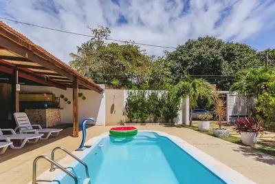 Casa na Barra de Santo Antonio com piscina