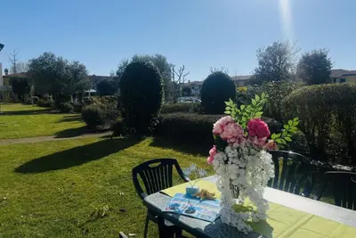 Image de Bel appartement avec jardin