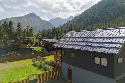 Image de Snow Creek Chalet in Leavenworth, Wa: Beautiful mountain views