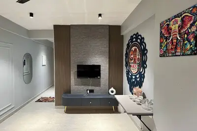 Image de 3-bedroom family friendly apartment in lovely Agra with fitness room, Ac