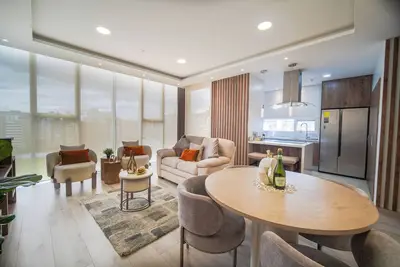 Image de Modern apartment with balcony