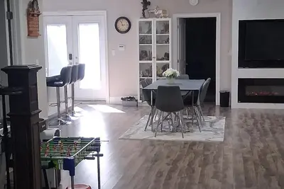 A beautiful Walkout basement