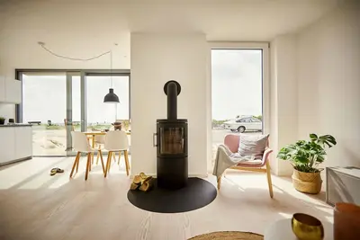 Image de \"Luxurious beachfront villa with sea view and sauna! \"