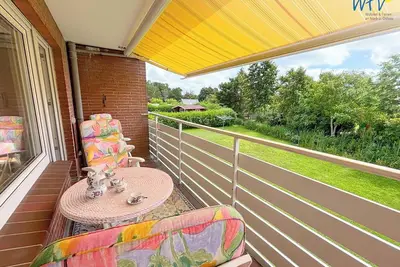 Image de Cozy vacation apartment with covered balcony on Borkum