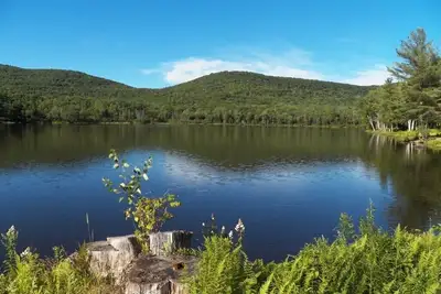 Image de Lake view Cabin on Lake Heloise