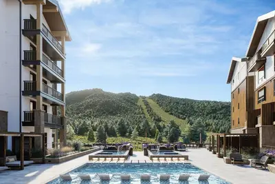 Image de Alpine Queen Room for Families in Keystone