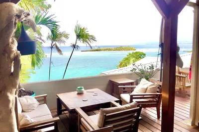 Image de By the sea facing the islet of Gosier and 400 meters from the beach