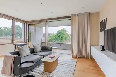 Image de Blueground | Kirchberg, balcony, nr Parc de Merl