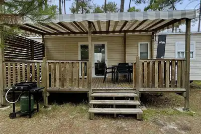 Image de Mobil-home 6-8 personnes Bora-Bora 3ch 1sdb tout confort dans camping 4 étoiles