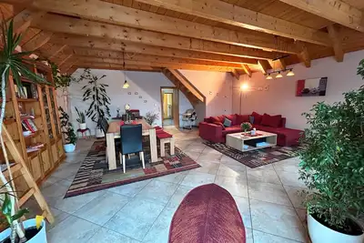 Image de Appartement 'Ferienwohnung am Rosenberg' avec jardin commun, Wi-Fi et climatisation