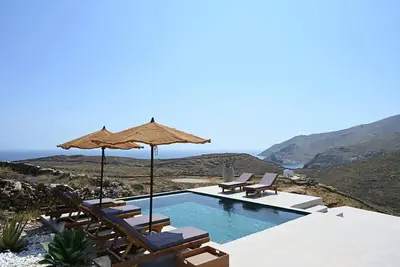 Image de Dazzling Kythnos Villa | Villa Arthemis | 2br | Breathtaking Sea Views