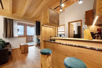 Image de Appartement 'Turmfalke' avec vue sur la montagne, jardin commun et Wi-Fi