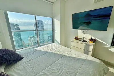 Image de 30 floor, Charming 2-bedroom building with Ac, in Bocagrande