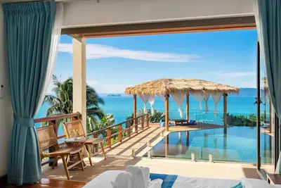 Image de Baan Faahsai半山海景日落 无边泳池别墅5卧室