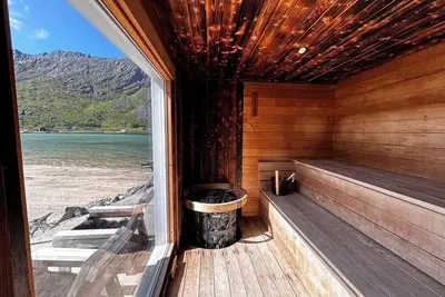 Image de Casa Lofoten Ramberg Norway Reine Kvalvika Sauna