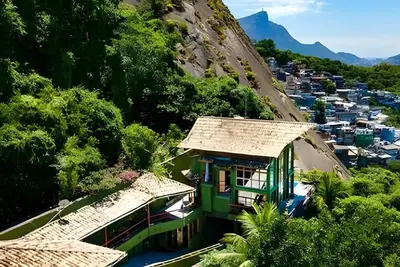 Image de Adv007 Villa pour 6/9 avec vue à 360° sur tout Rio