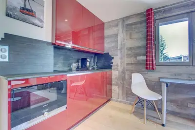 Image de 1er étage, balcon, télévision, 35m², Morzine