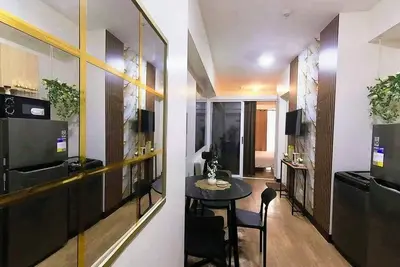 Image de Cozy 1-bedroom condo in Infina Towers Cubao Quezon City with Ac