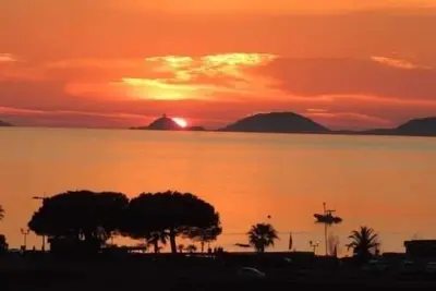 Image de T3/4  Porticcio avec grande terrasse et vue mer