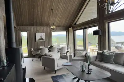 Image de Maison de vacances de luxe, ski, sauna, bureau à distance