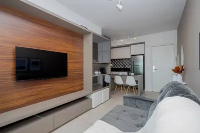 Image de Modern apartment in Batel opposite Curitiba shopping mall