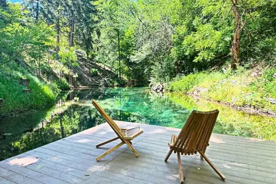 Image de Amazing Luxury Retreat with Private fresh spring ponds & Sauna! Sleeps 23