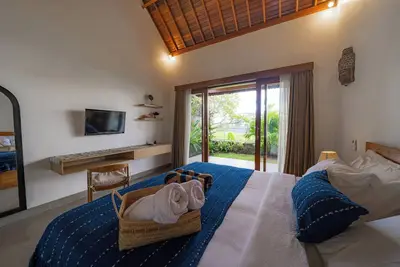 Image de Breezy and quiet 2br villa with private pool and rice fields view near Canggu