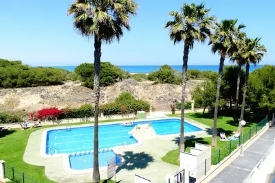 Image de Appartement 2 chambres avec terrasse & piscines - 100 m de la plage la Mata
