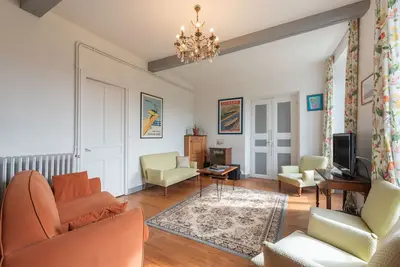 Image de Chambre d’hôtes « Chambre Mathilde et sa suite » avec vue sur la montagne