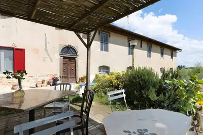 Image de Chambre 'Olivo - Fattoria Le Caprine' avec Jardin Commun, Wi-Fi et Climatisation