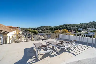 Image de Appartement 'Karolvaz V' avec vue sur le lac, Wi-Fi et climatisation