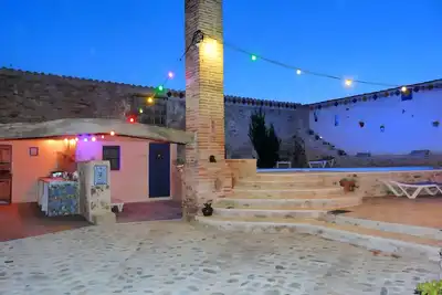 Image de Maison de vacances 'Mas Catalan' avec vue sur la montagne, Wi-Fi et climatisation