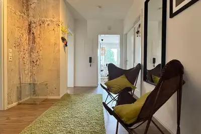 Image de Ferienwohnung Fichtel-Stein - Holiday apartment, shower and bath, Wc, 2 bedrooms